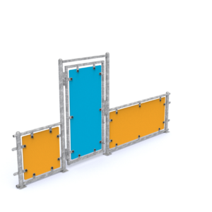 PORTE LATÉRALE pour un court multisports