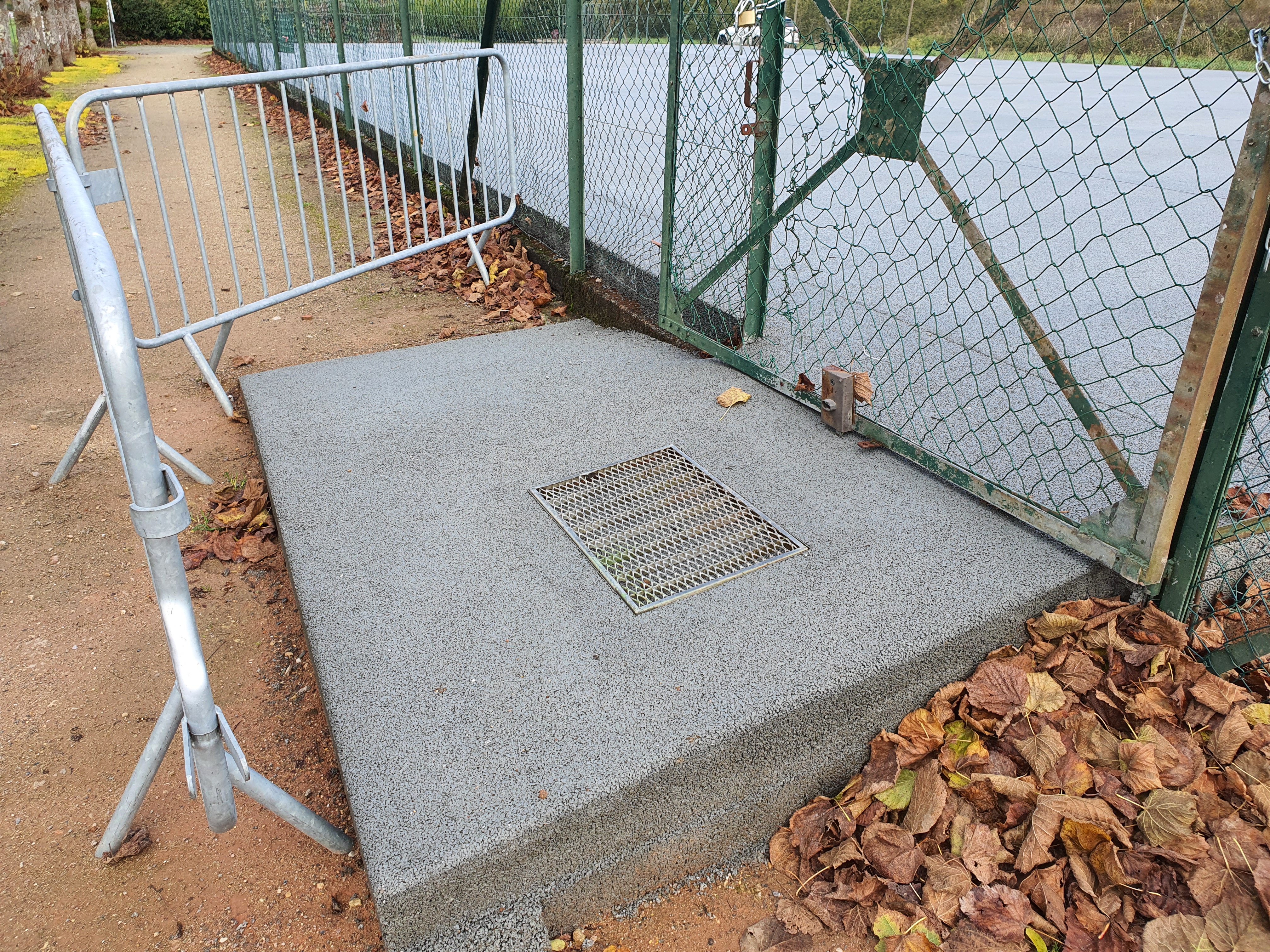 béton poreux